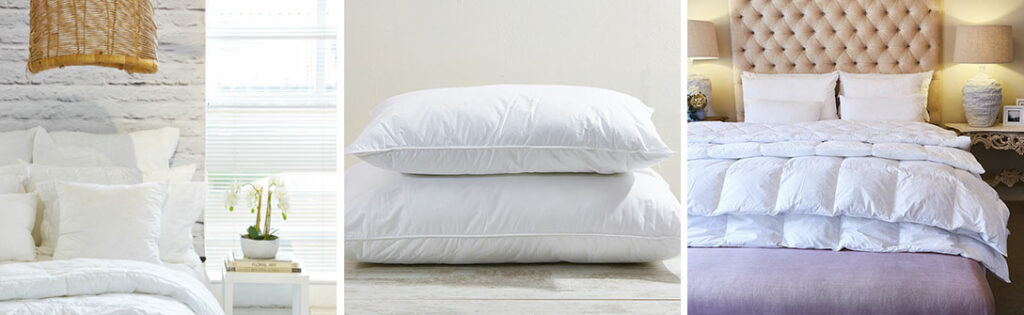 duvets pillows