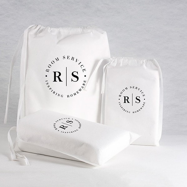 Romatex products with the Room Service shop logo