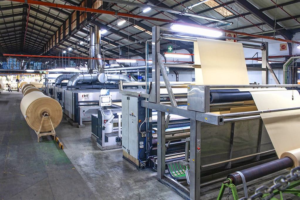 Romatex textile manufacturing facility in Cape Town, South Africa